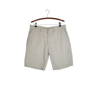 Patagonia All-Wear Shorts Organic Cotton Flat Front Khaki Chino Mens Size 34